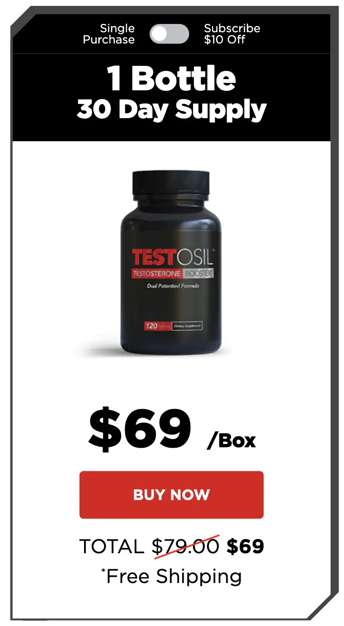Testosil one bottle